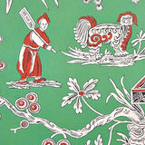 Schumacher Matsudana Jade Wallpaper