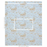 Schumacher Matsudana Blue Wallpaper