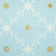 Schumacher Palladio Trellis Sky Wallpaper