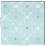 Schumacher Palladio Trellis Sky Wallpaper