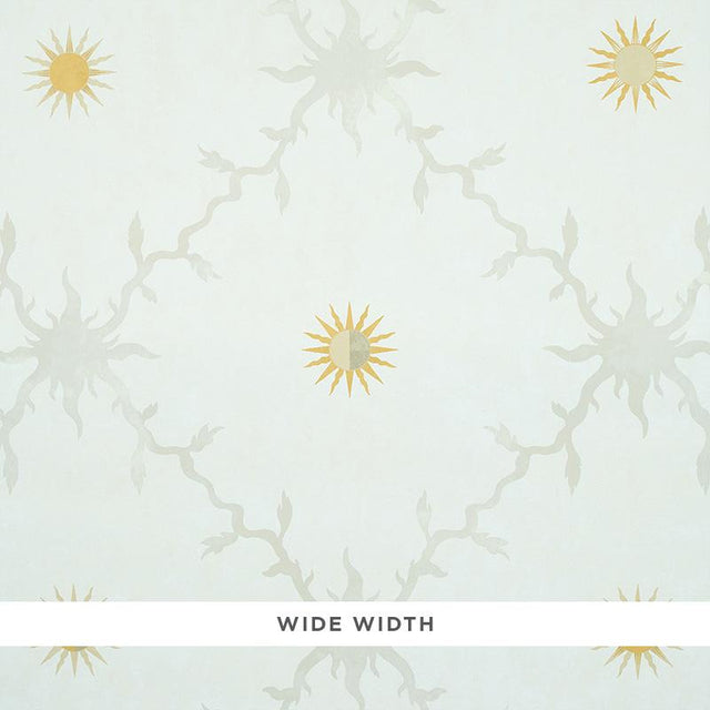 Schumacher Palladio Trellis Neutral Wallpaper