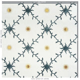 Schumacher Palladio Trellis Black Wallpaper