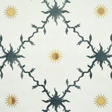 Schumacher Palladio Trellis Black Wallpaper