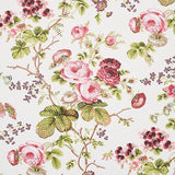 Schumacher Salisbury Garnet Wallpaper