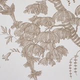 Schumacher San Cristobal Toile Cocoa Wallpaper