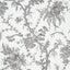 Schumacher San Cristobal Toile Black Wallpaper
