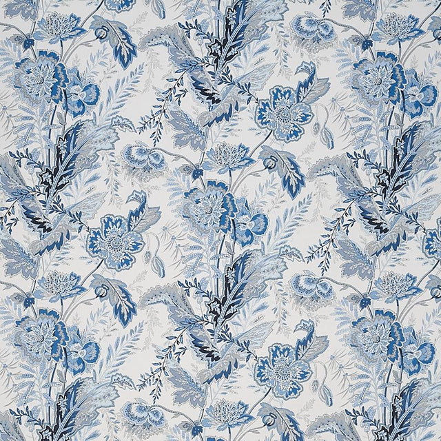 Schumacher Sandoway Vine Delft Wallpaper