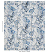 Schumacher Sandoway Vine Delft Wallpaper