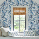 Schumacher Sandoway Vine Delft Wallpaper