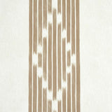 Schumacher Sequoia Stripe Brown Wallpaper