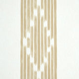 Schumacher Sequoia Stripe Camel Wallpaper