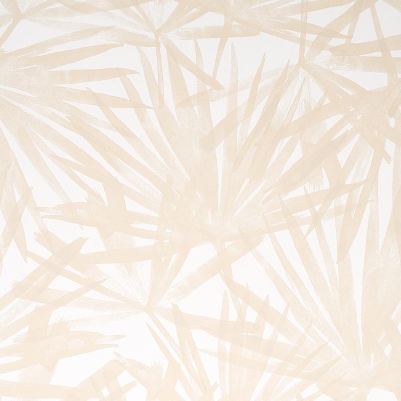 Schumacher Sunlit Palm Sand Wallpaper