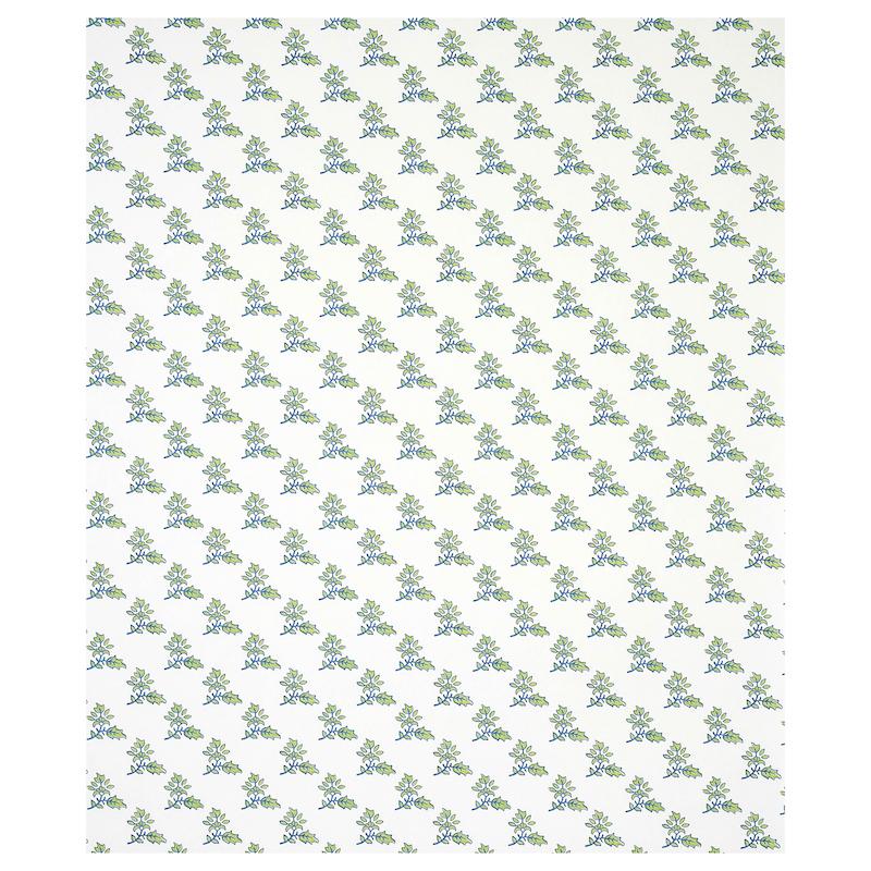 Schumacher Torbay Green Wallpaper