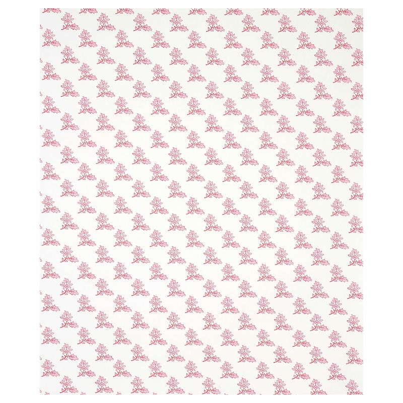 Schumacher Torbay Pink Wallpaper
