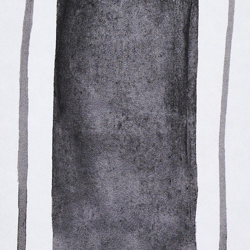 Schumacher Tracing Stripes Black Wallpaper