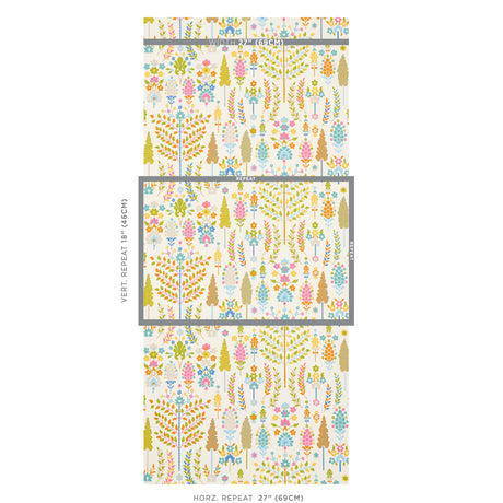 Schumacher Desna Multi Wallpaper