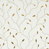 Schumacher Cymbeline Ivory & Gold Wallpaper