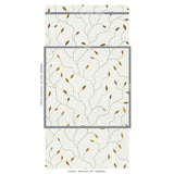 Schumacher Cymbeline Ivory & Gold Wallpaper