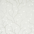 Schumacher Cymbeline Silver Wallpaper