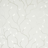 Schumacher Cymbeline Silver Wallpaper