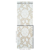 Schumacher Marianne Champagne Wallpaper