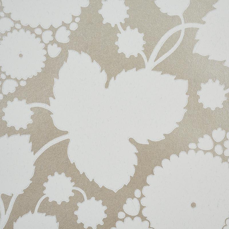 Schumacher Marianne Champagne Wallpaper