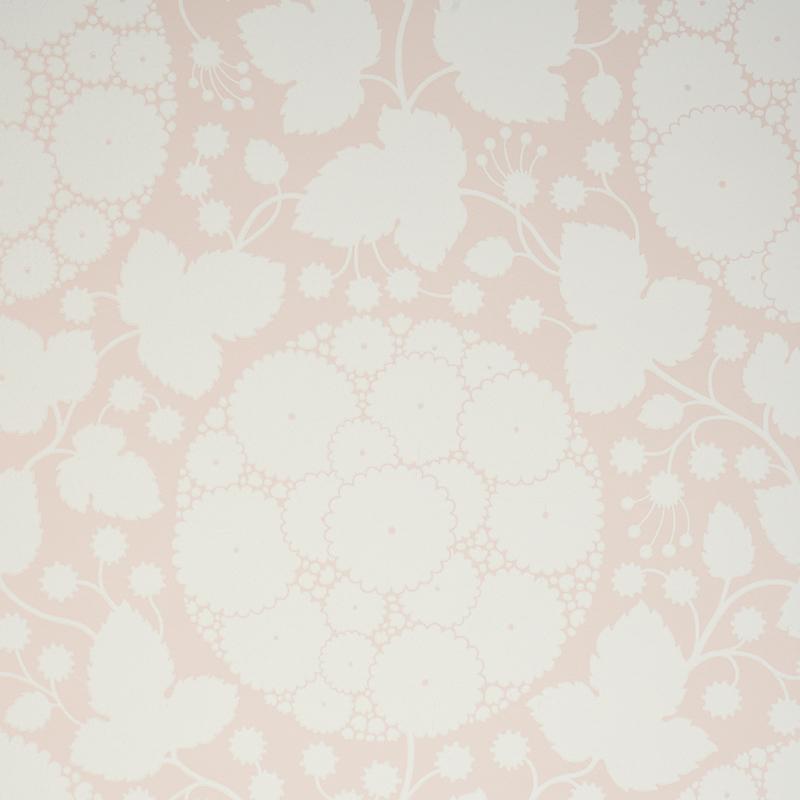Schumacher Marianne Blush Wallpaper