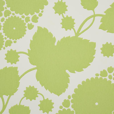Schumacher Marianne Leaf Wallpaper