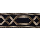 Schumacher Black Briar Raffia Tape