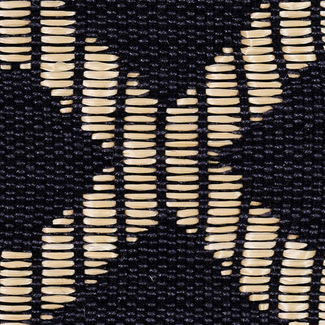 Schumacher Black Briar Raffia Tape