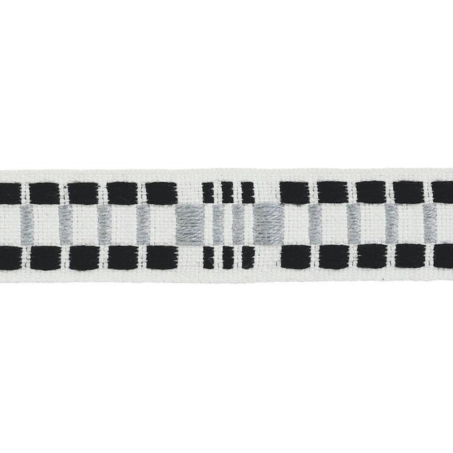 Schumacher Silver & Black Carmo Tape Narrow