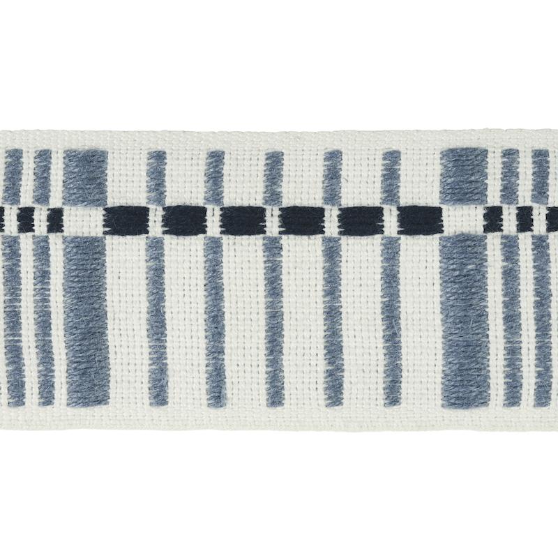 Schumacher Indigo Carmo Tape Medium