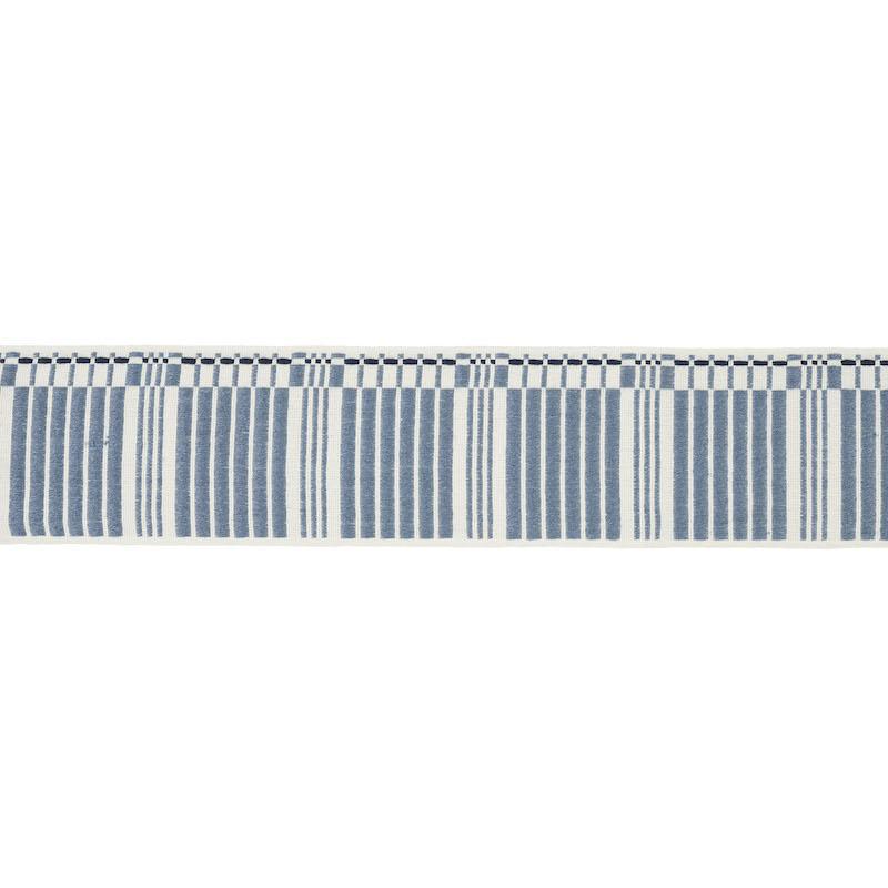 Schumacher Indigo Carmo Tape Wide