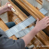 Schumacher Carmo Tape Wide Silver & Black Trim