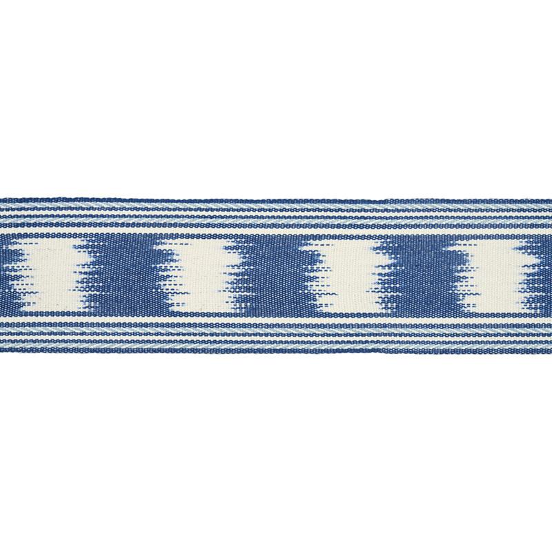 Schumacher Blue Banyan Ikat Tape