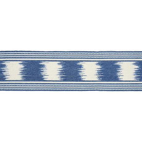 Schumacher Blue Banyan Ikat Tape