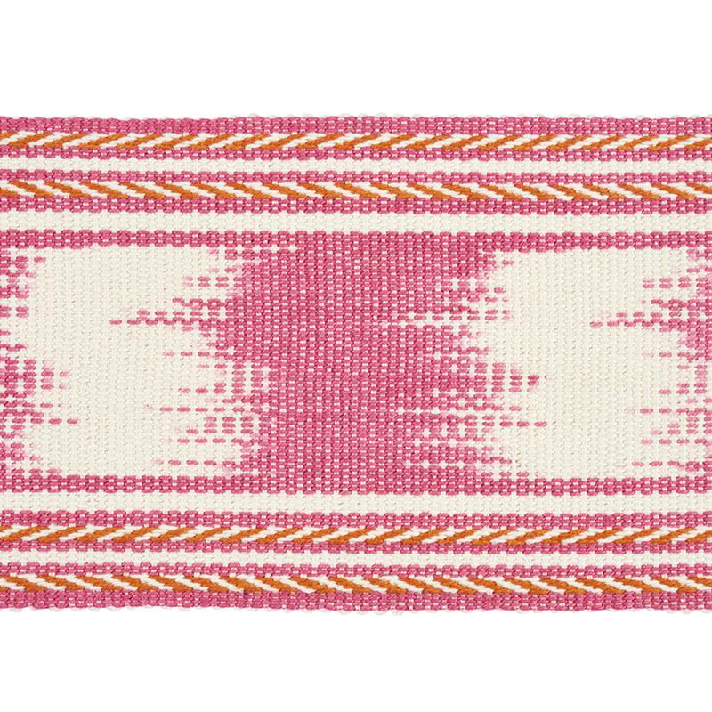 Schumacher Pink Banyan Ikat Tape
