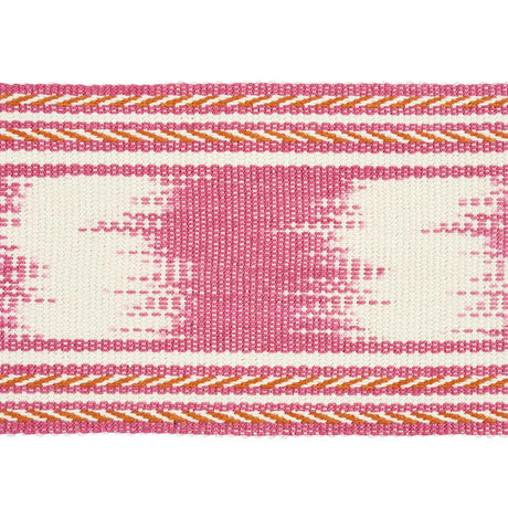 Schumacher Pink Banyan Ikat Tape