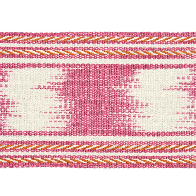 Schumacher Pink Banyan Ikat Tape