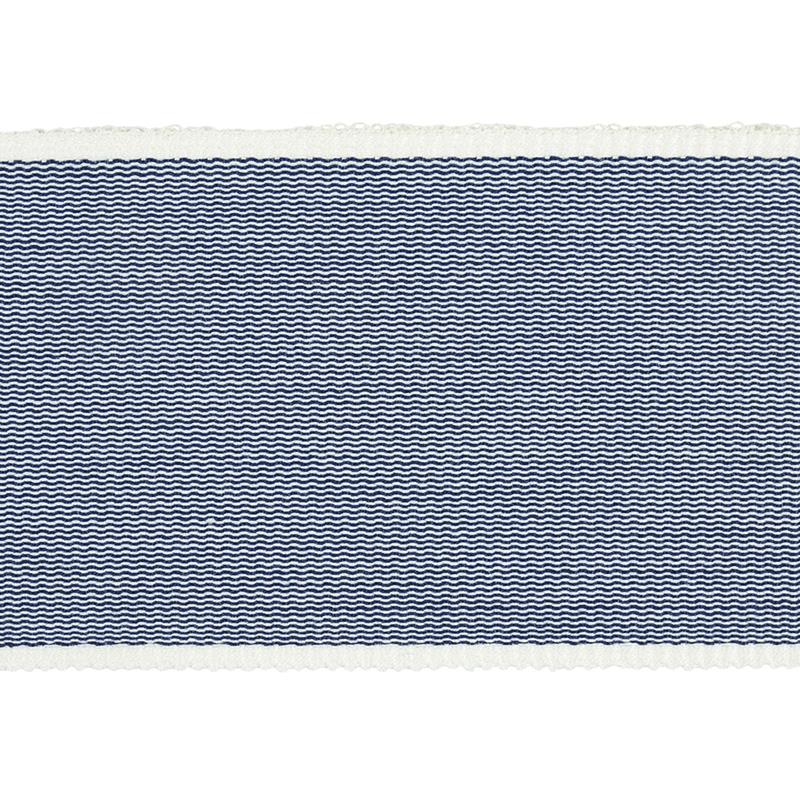Schumacher Sandpiper Tape Wide Blue Trim