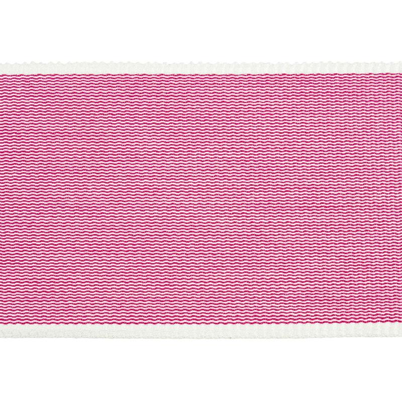 Schumacher Sandpiper Tape Wide Pink Trim