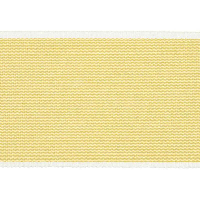 Schumacher Sandpiper Tape Wide Yellow Trim
