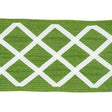 Schumacher Green Zella Appliqud Tape