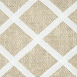 Schumacher Natural Zella Appliqud Tape