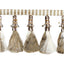 Schumacher Natural & Ivory Antony Tassel Trim