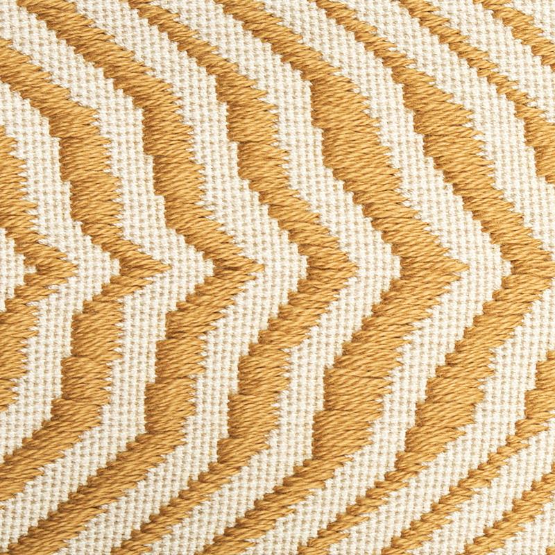 Schumacher Mustard Arcure Ripple Tape