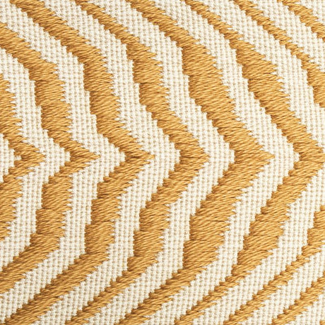 Schumacher Mustard Arcure Ripple Tape