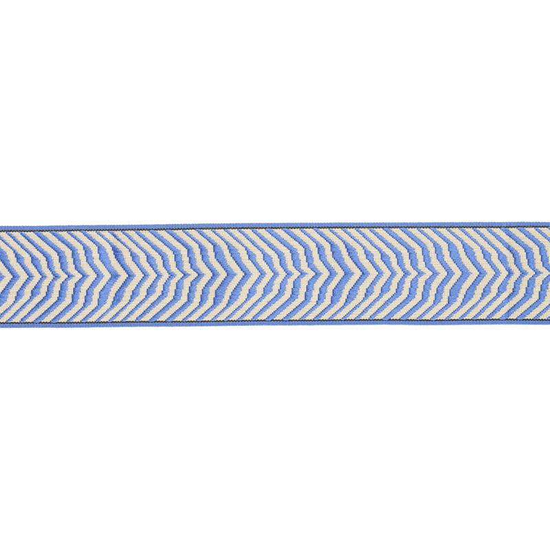 Schumacher Bluebell Arcure Ripple Tape