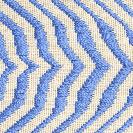 Schumacher Bluebell Arcure Ripple Tape