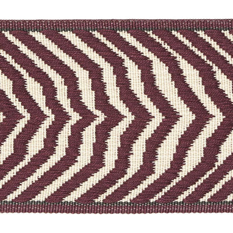 Schumacher Aubergine Arcure Ripple Tape